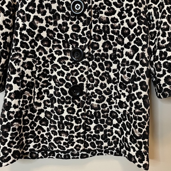 Forever 21 Cheetah Print Coat - Picture 4 of 15